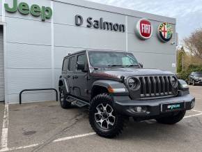 2021 (71) Jeep Wrangler at D Salmon Cars Colchester