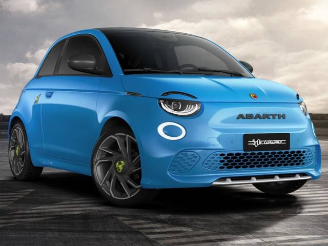 Abarth 500 New Abarth 500e Turismo Hb 42kwh 152hp Hatchback Electric Poison Blue