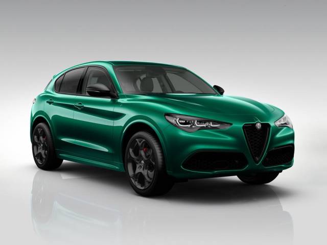 Alfa Romeo Stelvio 2.0 Turbo Petrol 280 Q4 Tributo Italiano Estate Petrol Montreal Green / Black Roof
