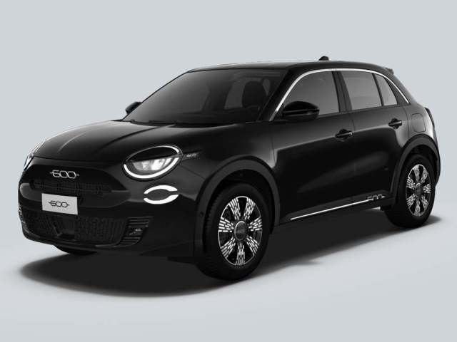 Fiat 600 1.2 MHEV e-DCT Euro 6 (s/s) 5dr SUV Hybrid Black