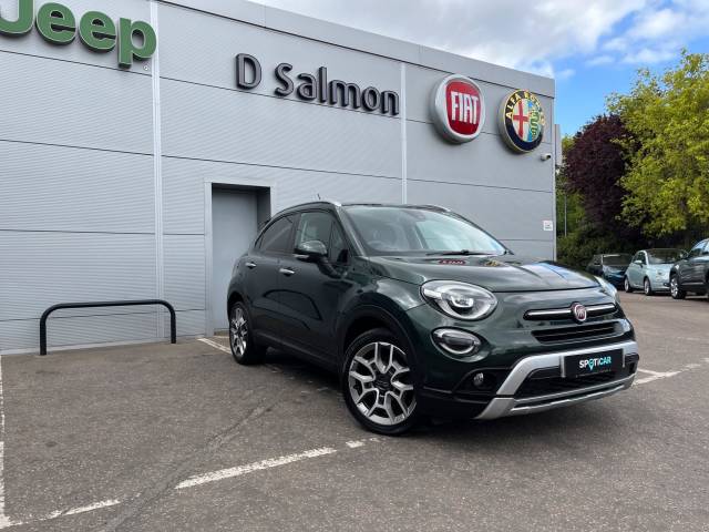 Fiat 500x 1.0 FireFly Turbo MultiAir Cross Plus Euro 6 (s/s) 5dr SUV Petrol Green