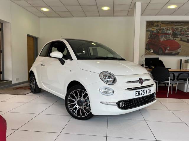 Fiat 500 1.0 MHEV Euro 6 (s/s) 3dr Hatchback Petrol White