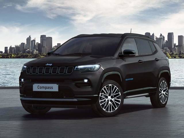 Jeep Compass Phev Summit 1.3 T4 Phev 240hp At Eawd Estate Petrol/electric Solid Black
