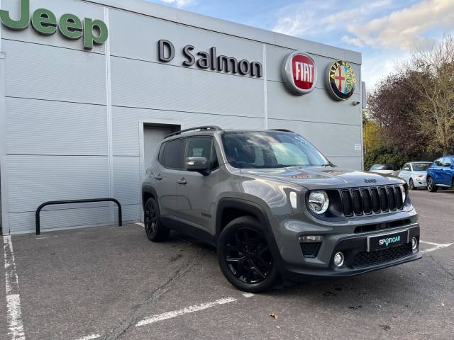 Jeep Renegade 1.0 GSE T3 Night Eagle Euro 6 (s/s) 5dr SUV Petrol Sting Grey