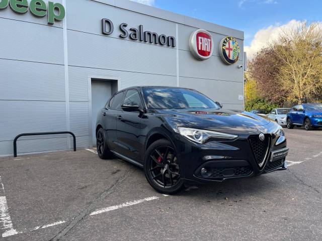 Alfa Romeo Stelvio 2.2 TD Veloce Auto Q4 AWD Euro 6 (s/s) 5dr SUV Diesel Black