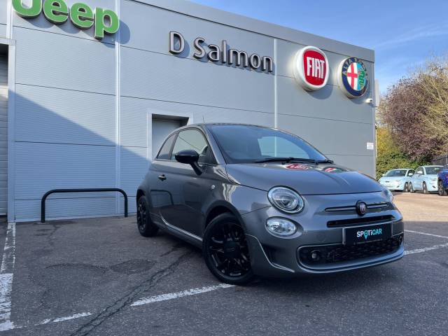 Fiat 500 0.9 TwinAir S Euro 6 (s/s) 3dr Hatchback Petrol Electroclash Grey
