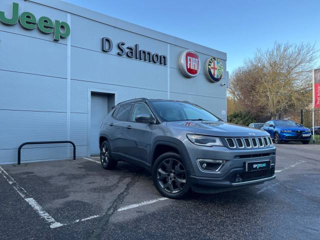 Jeep Compass 1.4T MultiAirII Limited Euro 6 (s/s) 5dr SUV Petrol Magnesio Grey