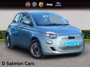FIAT 500E at D Salmon Cars Colchester