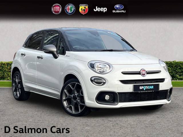 Fiat 500x 1.3 FireFly Turbo Sport DCT Euro 6 (s/s) 5dr SUV Petrol Bossa Nova White