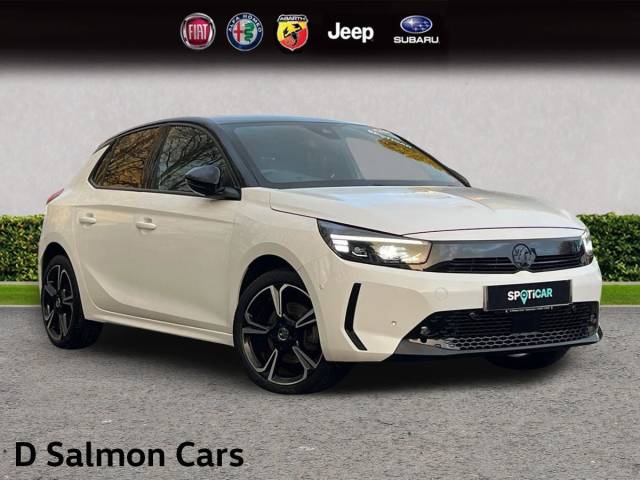 Vauxhall Corsa 1.2 Turbo Ultimate Auto Euro 6 (s/s) 5dr Hatchback Petrol White