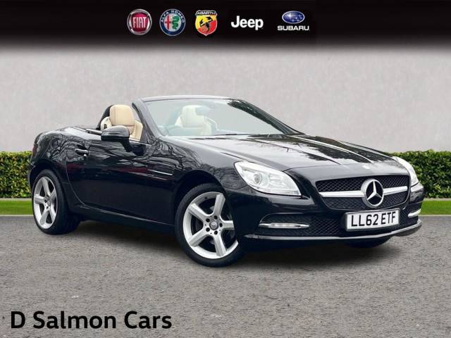 Mercedes-Benz SLK 1.8 SLK200 BlueEfficiency G-Tronic+ Euro 5 (s/s) 2dr Convertible Petrol Black