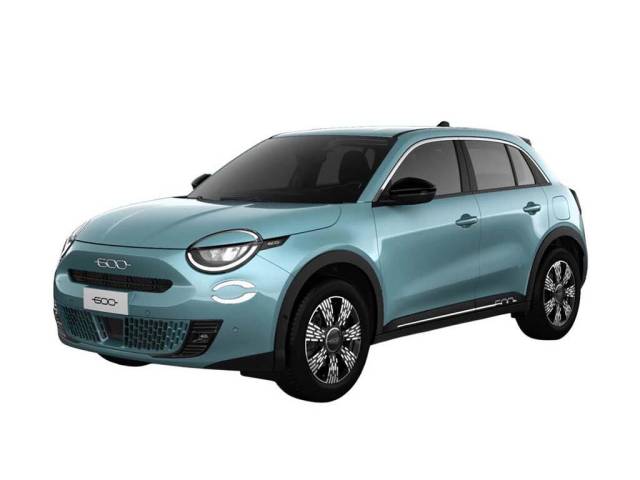 Fiat 600 Ice 600 1.2 100hp Hybrid Edct-6 Hatchback Petrol Sky Blue