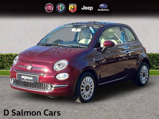 2019 Fiat 500 1.2 Lounge Euro 6 (s/s) 3dr