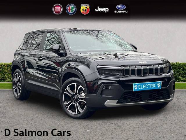 Jeep Avenger 54kWh e-Summit Auto 5dr SUV Electric Black