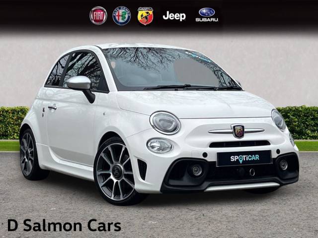 Abarth 595 1.4 T-Jet Turismo Euro 6 3dr Hatchback Petrol Gara White