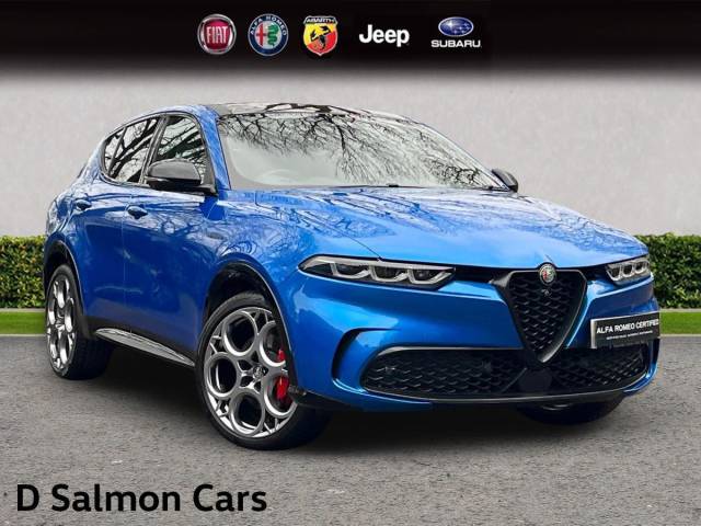 Alfa Romeo Tonale 1.5 VGT MHEV Veloce DCT Euro 6 5dr SUV Hybrid Misano Blue