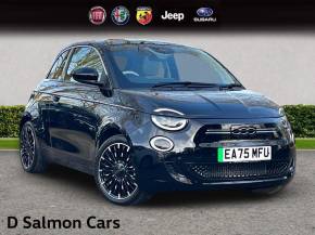 FIAT 500E at D Salmon Cars Colchester