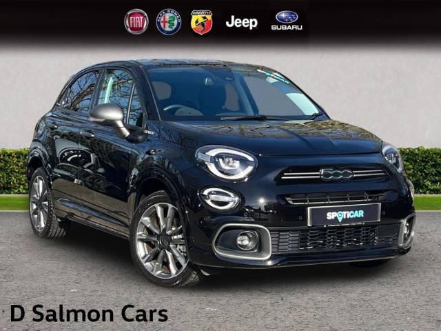 Fiat 500x 1.5 FireFly Turbo MHEV Top SUV 5dr Petrol DCT Euro 6 (s/s) (130 ps) SUV Petrol Cinema Black