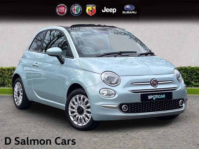 Fiat 500C 1.0 MHEV Euro 6 (s/s) 2dr Convertible Petrol Dew Green