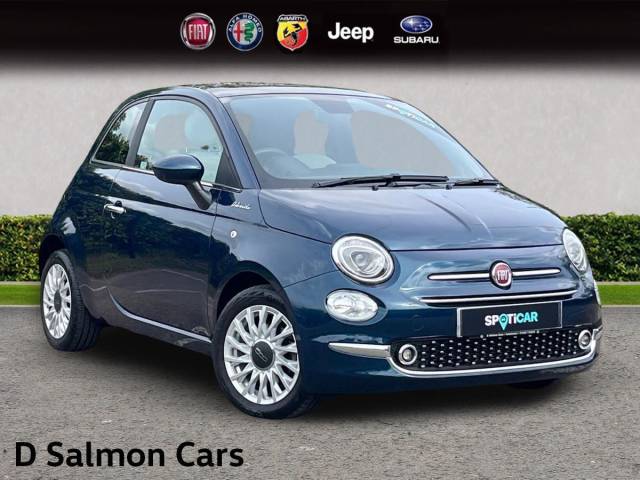 Fiat 500 1.0 MHEV Dolcevita Euro 6 (s/s) 3dr Hatchback Petrol Epic Blue