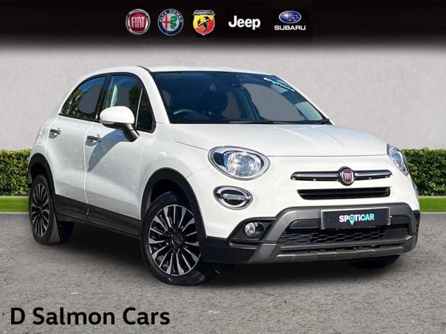 Fiat 500x 1.0 FireFly Turbo MultiAir City Cross Euro 6 (s/s) 5dr SUV Petrol White