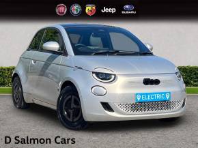 FIAT 500E at D Salmon Cars Colchester