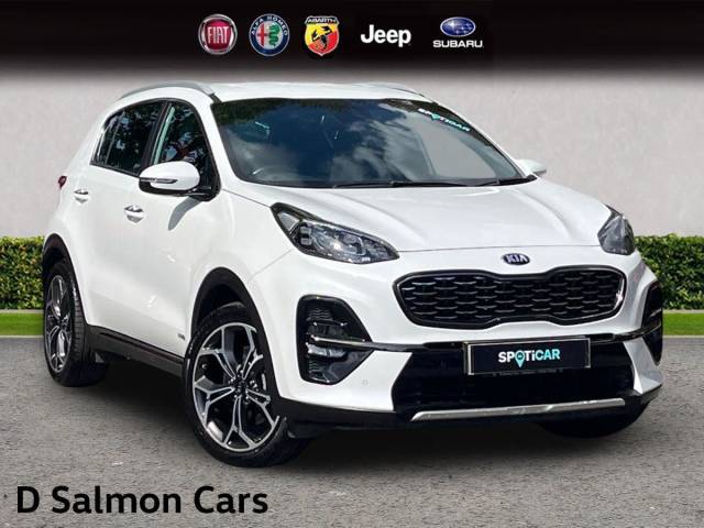 Kia Sportage 1.6 T-GDi GT-Line DCT AWD Euro 6 (s/s) 5dr SUV Petrol Fusion White