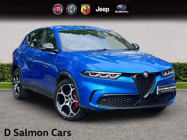Alfa Romeo Tonale 1.5 VGT MHEV Veloce DCT Euro 6 5dr SUV Hybrid Misano Blue