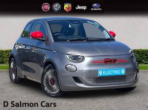 FIAT 500E at D Salmon Cars Colchester
