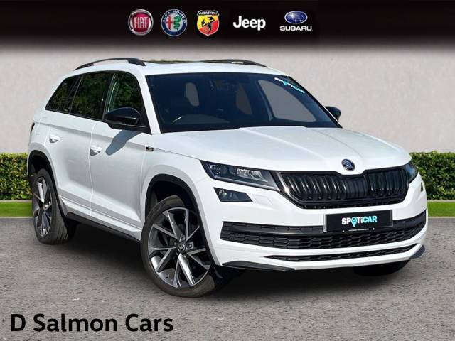 Skoda Kodiaq 1.5 TSI ACT SportLine DSG Euro 6 (s/s) 5dr (7 Seat) SUV Petrol White