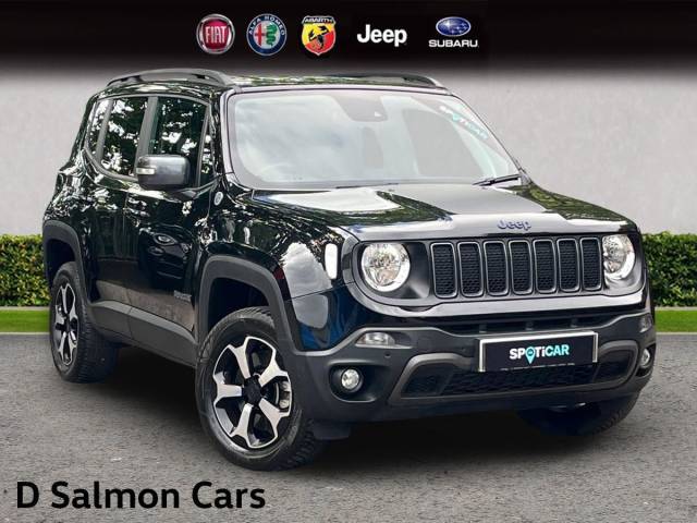 Jeep Renegade 1.3 GSE T4 11.4kWh Trailhawk Auto 4xe Euro 6 (s/s) 5dr SUV Hybrid Black