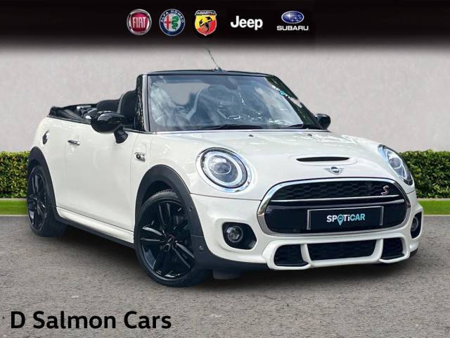 Mini Convertible 2.0 Cooper S Sport Steptronic Euro 6 (s/s) 2dr Convertible Petrol Pepper White