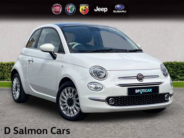 Fiat 500 1.0 MHEV Euro 6 (s/s) 3dr Hatchback Petrol Bossa Nova White