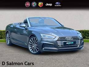 AUDI A5 CABRIOLET at D Salmon Cars Colchester