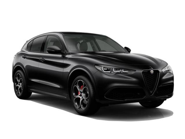 Alfa Romeo Stelvio 2.0 Turbo Petrol 280 Q4 Veloce Estate Petrol Vulcano Black