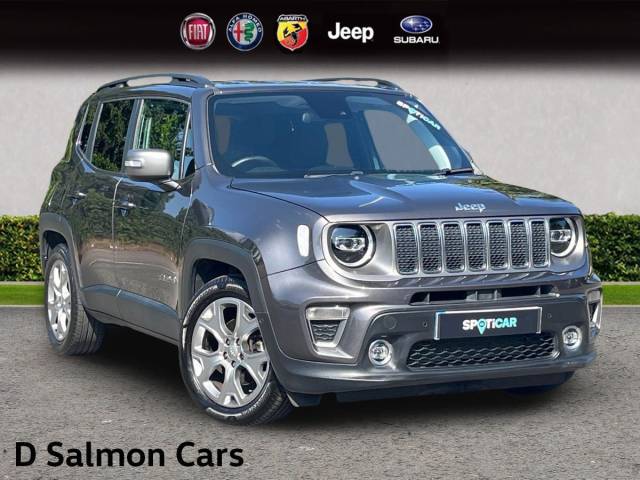 Jeep Renegade 1.3 GSE T4 Limited DDCT Euro 6 (s/s) 5dr SUV Petrol Granite Crystal Grey