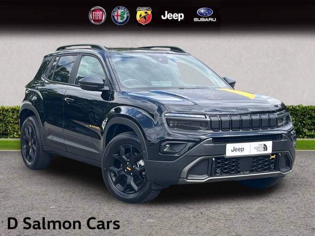 Jeep Avenger 1.2 e-Hybrid The North Face DCT E-AWD Euro 6 (s/s) 5dr SUV Hybrid Volcano Black
