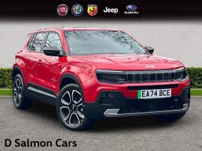 JEEP AVENGER at D Salmon Cars Colchester