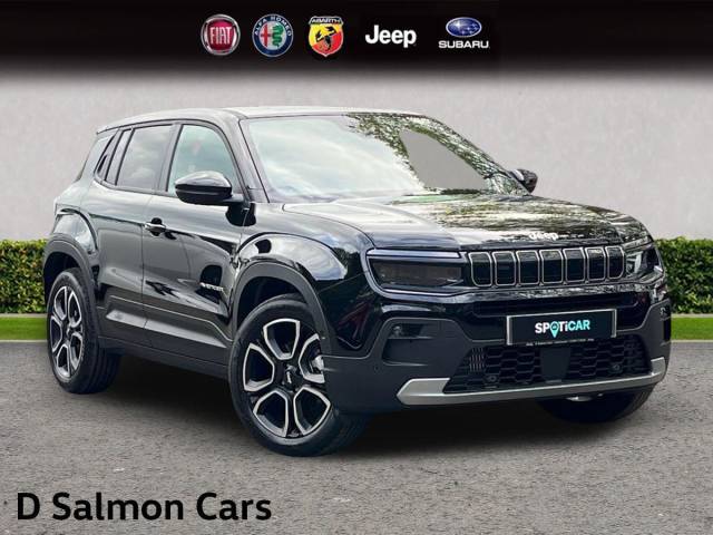 Jeep Avenger 1.2 e-Hybrid Summit SUV 5dr Petrol Hybrid e-DCT Euro 6 (s/s) (100 ps) SUV Hybrid Black