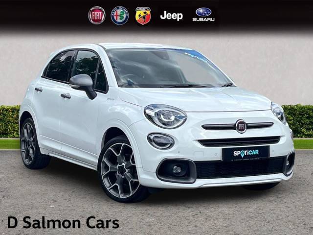Fiat 500x 1.3 FireFly Turbo Sport DCT Euro 6 (s/s) 5dr SUV Petrol Ice White