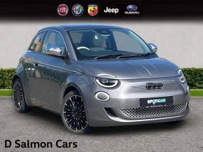 FIAT 500E at D Salmon Cars Colchester