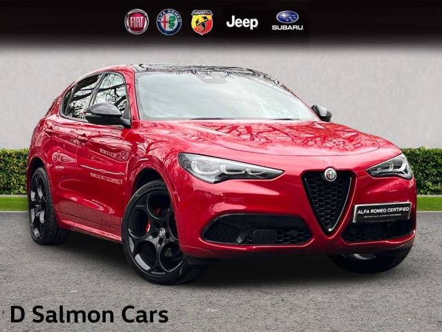 Alfa Romeo Stelvio 2.0T Tributo Italiano Auto Q4 AWD Euro 6 (s/s) 5dr SUV Petrol Alfa Red