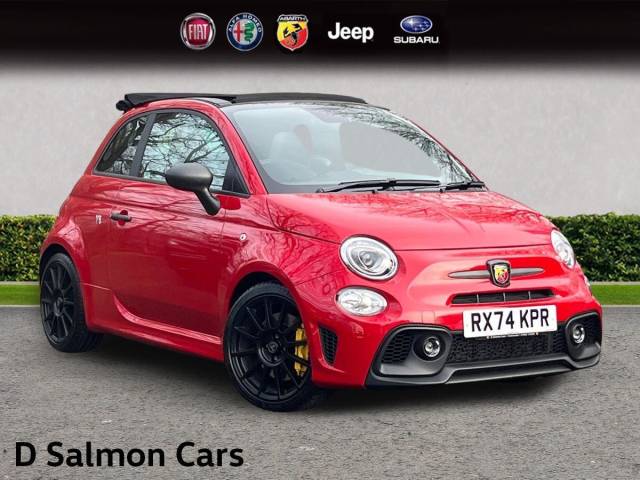 Abarth 695c 1.4 T-Jet Competizione Cabrio Auto Euro 6 2dr Convertible Petrol Red