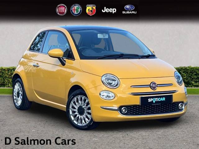 Fiat 500 1.2 Lounge Euro 6 (s/s) 3dr Hatchback Petrol Countrypolitan Yellow