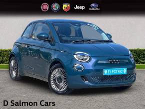 FIAT 500E at D Salmon Cars Colchester