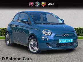 FIAT 500E at D Salmon Cars Colchester