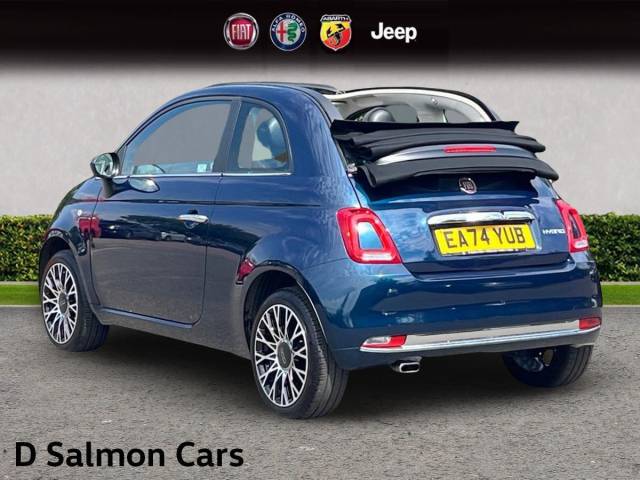 2025 Fiat 500C 1.0 MHEV Convertible 2dr Petrol Manual Euro 6 (s/s) (70 bhp)