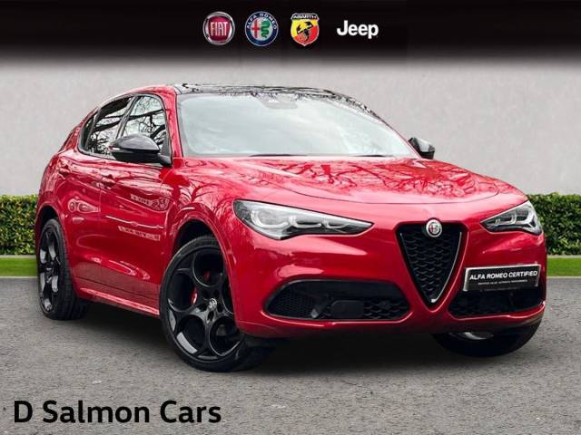 Alfa Romeo Stelvio 2.0T Tributo Italiano Auto Q4 AWD Euro 6 (s/s) 5dr SUV Petrol Alfa Red