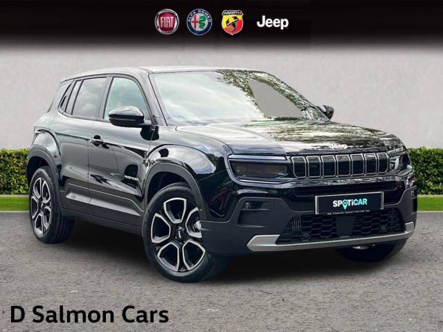 Jeep Avenger 1.2 e-Hybrid Summit SUV 5dr Petrol Hybrid e-DCT Euro 6 (s/s) (100 ps) SUV Hybrid Black
