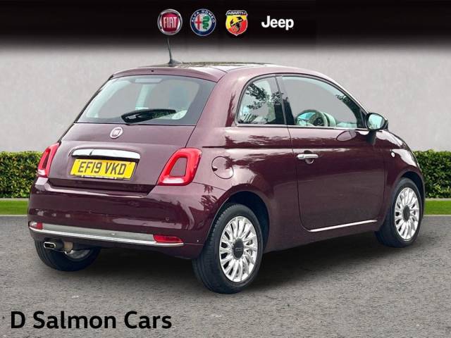2019 Fiat 500 1.2 Lounge Euro 6 (s/s) 3dr